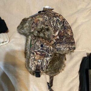 Rothco Camo Fur Trapper Hat